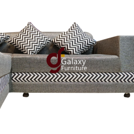 Shaggy L-Shape Sofa 5 seater
