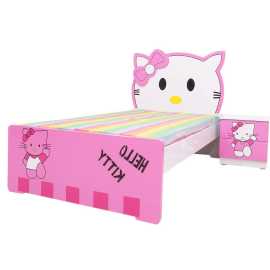 Hello Kitty Kids Bed with side table