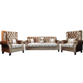 Chesterfield Sofa 5 Seater Diamond Supreme