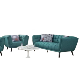 Green Square style Sofa 5 Seater Diamond Supreme