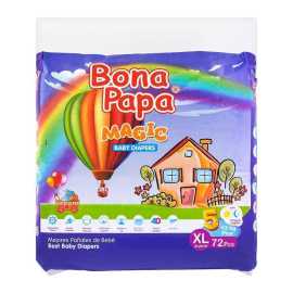 Bona Papa Magic XL Diapers - Pack of 72 Pcs