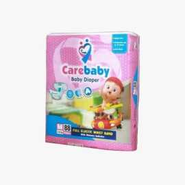 Carebaby Diapers Jumbo Pack Medium - Pack of 88 PCS