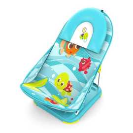 Mastela Baby Bather With Head Support Cushion (Foldable And Washable)