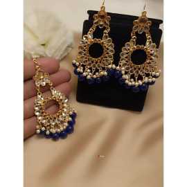 Beautiful Tikka with Earing Set for Party & Wedding