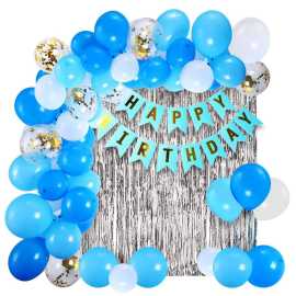 Happy Birthday Theme Balloons Set For Home Decors