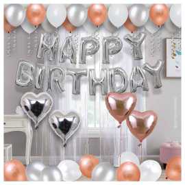 Charming Happy Birthday Theme Balloons Set