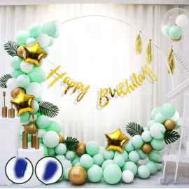 Charming Decoration Happy Birthday Theme Balloons Set