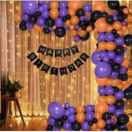 Delight Happy Birthday Theme Balloons Set