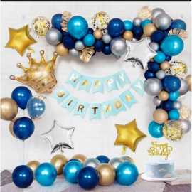 Amazeball Theme Of Happy Birthday Decoration Balloons Set