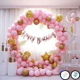 Beautiful Happy Birthday Theme Balloons Set For Home Decors