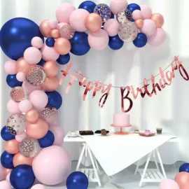 Charming Multi Color Happy Birthday Theme Balloons Set