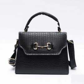 Alfa Crossbody Bag For Women- Black