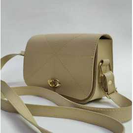 Crossbody Classic Bag For Women- Beige