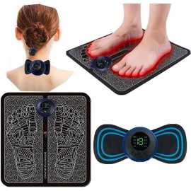 EMS Electric Foot Massager With Free Ems Mini Neck Massager