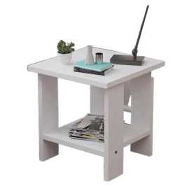 Nordic Style Sofa Corner Bedroom Nightstand Coffee Table (Size: 20" X 20" X 18")