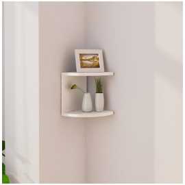 Marvelous 2 Layer Wall Mounted Corner Storage