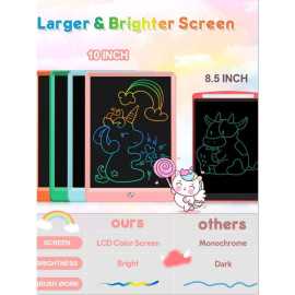 CD Writing Tablet 8.5 Inch Colorful Electronic Writing Drawing Pad LCD Drawing