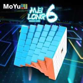 Moyu 6x6 Meilong Fast Speed Cube Puzzle Toy