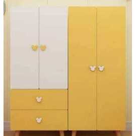 Modern Wooden Lamination Drawer Kids Wardrobe