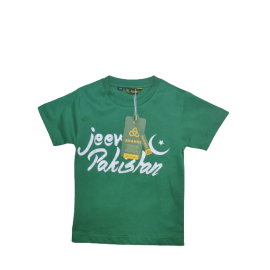 Independence Day 14th August Jeevy Pakistan T-Shirt For Kids