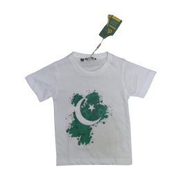 Pakistan Flag 14 August Patriotic Independent Day T-Shirt For Kids