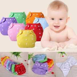 0-3 Years Baby Adjustable Washable Diapers - 1 Piece