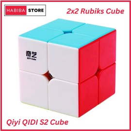 Qiyi QIDI 2x2 Sticker Less Puzzle Toy
