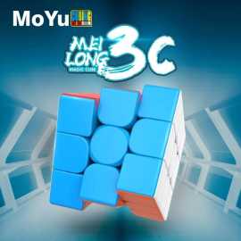 Moyu Fast Speed Cube 3x3 Sticker Less Puzzle Toy