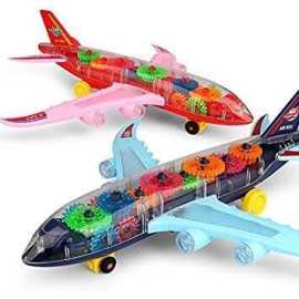 Trending Gear Transparent plane Toy For kids