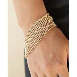 Rhinestone Bracelet For Men