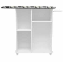 Space saving Ironing Iron table with storage cabinet