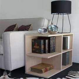 Camel Color Sofa side table For Home - TWST18