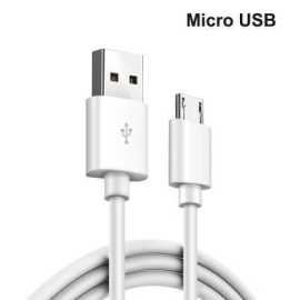 Fast Micro USB Data Cable - White