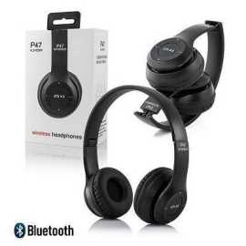 P47 5.0+EDR Wireless Headphone - Black