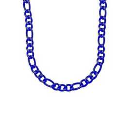 Classy Thin Blue Figaro Link Chain
