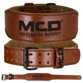 Men Imported Breathable Nylon Web Canvas Fabric Belt - Brown