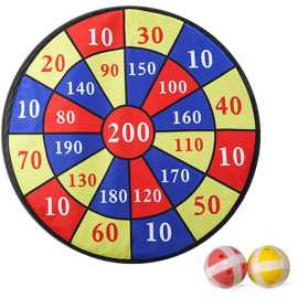 Dart Board Cloth Fabric Game Toy Exciting Playtime With Sticky
