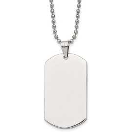 Silver Stainless Steel Box Necklace For Men And Boys