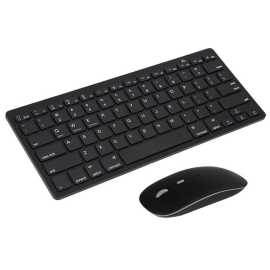 Wireless Keyboard & Mouse Combo  - Black