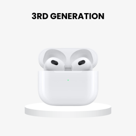 Air Buds 3rd Generation Bluetooth Wireless - White