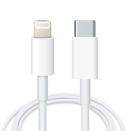 USB-C to 8-Pin Cable - White