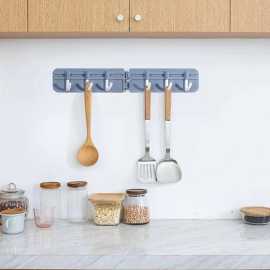 6 Hooks Foldable Wall Hanger For Kitchen