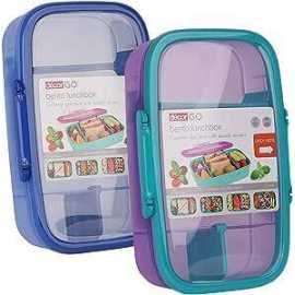 Secure Clip & Airtight Seal Lunch Box - 1 Piece