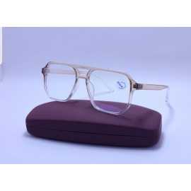 Trend Transparent Plastic Frame Square Shape Eyeglass frame for Men