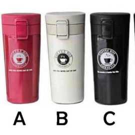 Stainless Steel Hot & Cool Coffee Mug - 380ml