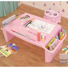 Early Learning Small Study Table For Kids - Pink