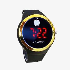 Round LED Digital Watch For Men