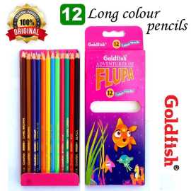 Gold Fish Pencil Color 12 Pcs Set