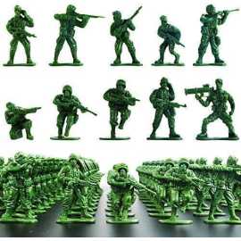 Plastic Army Men Action Figures - Pack of 50 PCS