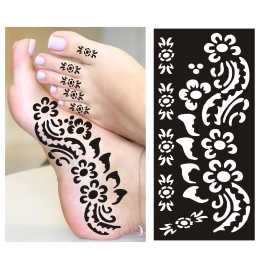 1 Pair Mehndi Papers Mix Designs